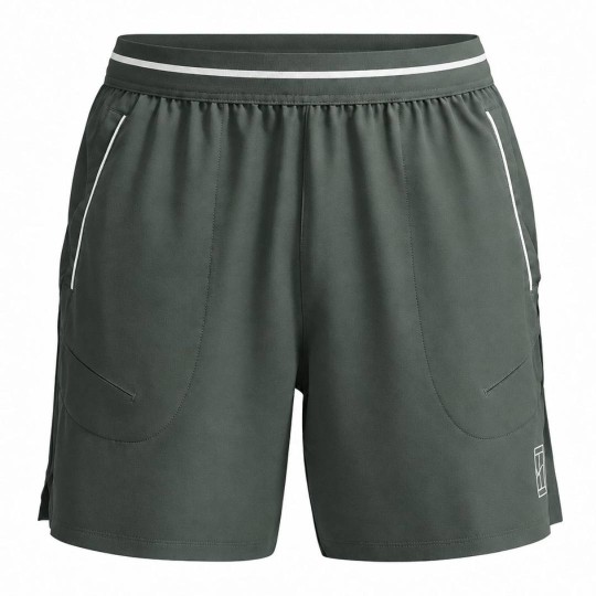 Шорты мужские Nike Court Advantage 6in - Camo Green/Cucumber Calm