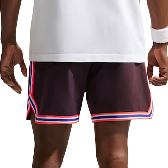 Шорты мужские Nike Court Slam Dri-FIT - Burgundy Ash/Bright Crimson 2
