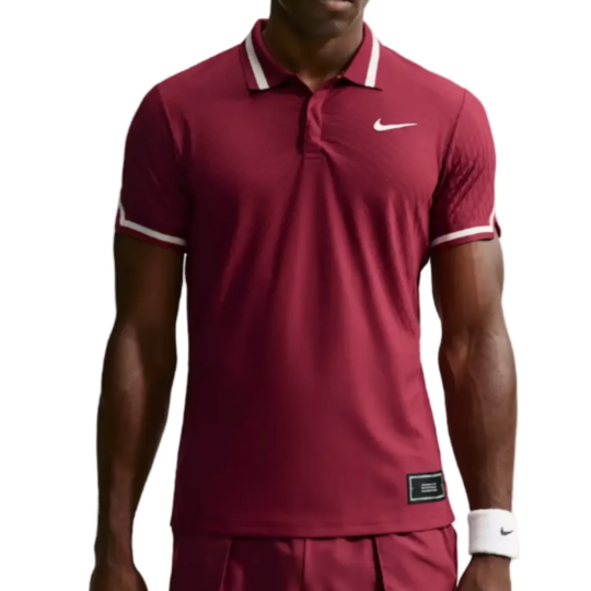Поло мужское Nike Court Slam Aero-Fit - Team Red/Pale Ivory 1