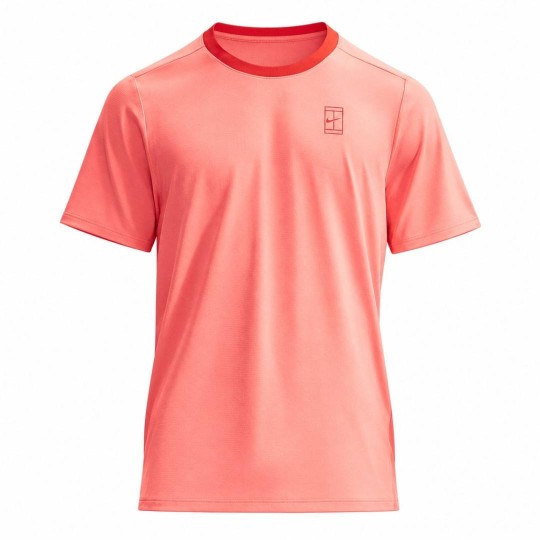 Футболка мужская Nike Court Advantage - Atomic Pink/Picante Red 1