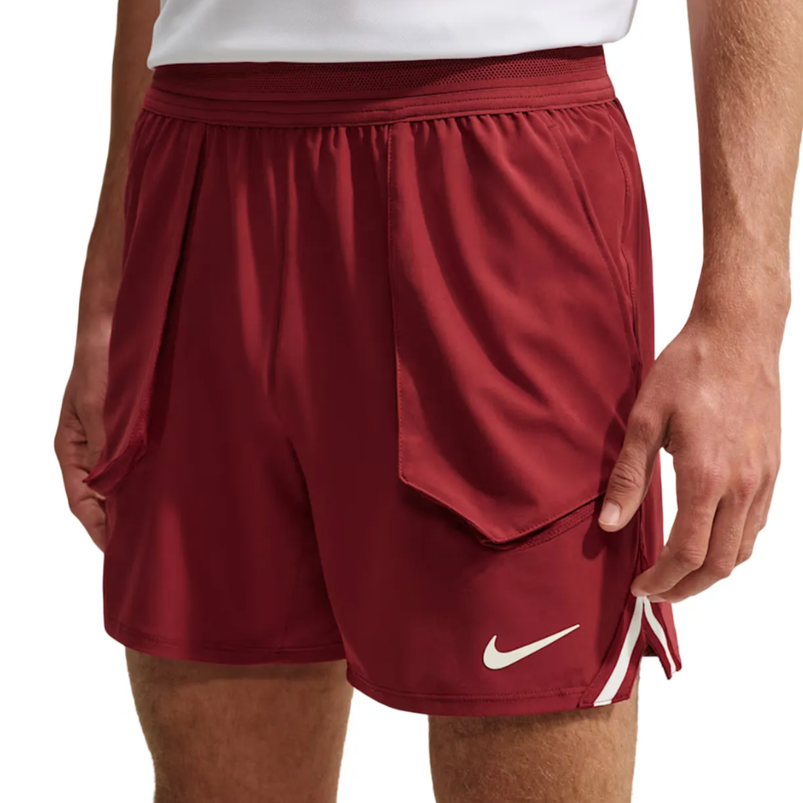 Шорты мужские Nike Court Slam Dri-FIT - Team Red/Pale Ivory