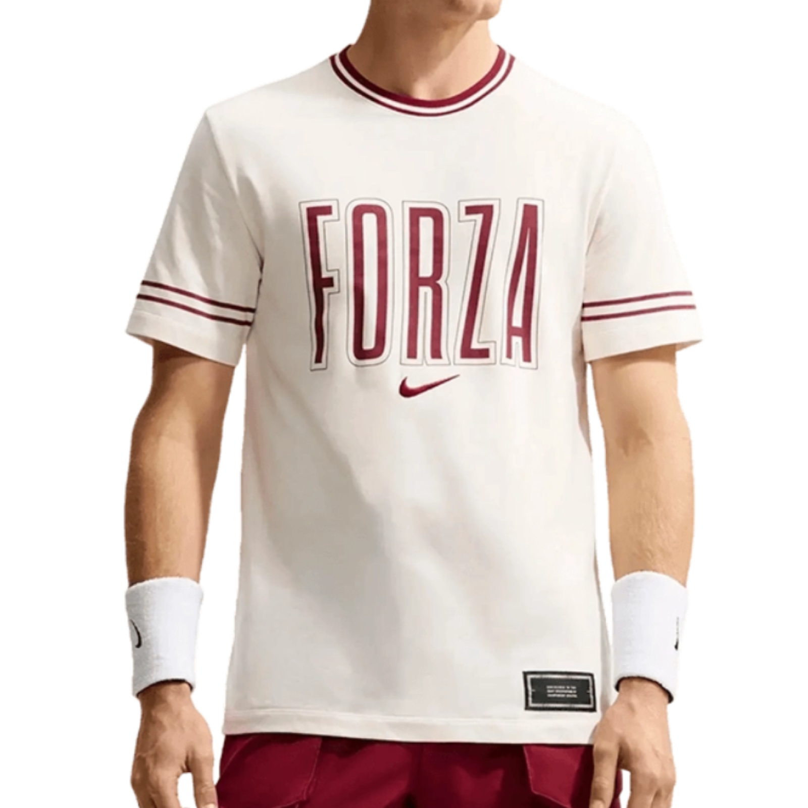 Футболка мужская Nike Court Dri-FIT Jannik Sinner - Pale Ivory