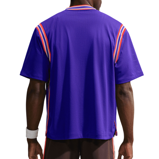 Футболка мужская Nike Court Slam New York Carlos Alcaraz - Dark Concord/Bright Crimson 2