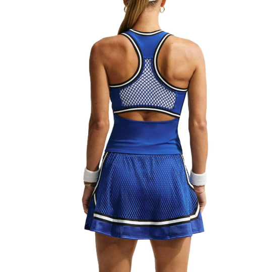 Майка женская Nike Court New York Slam - Old Royal/White 2