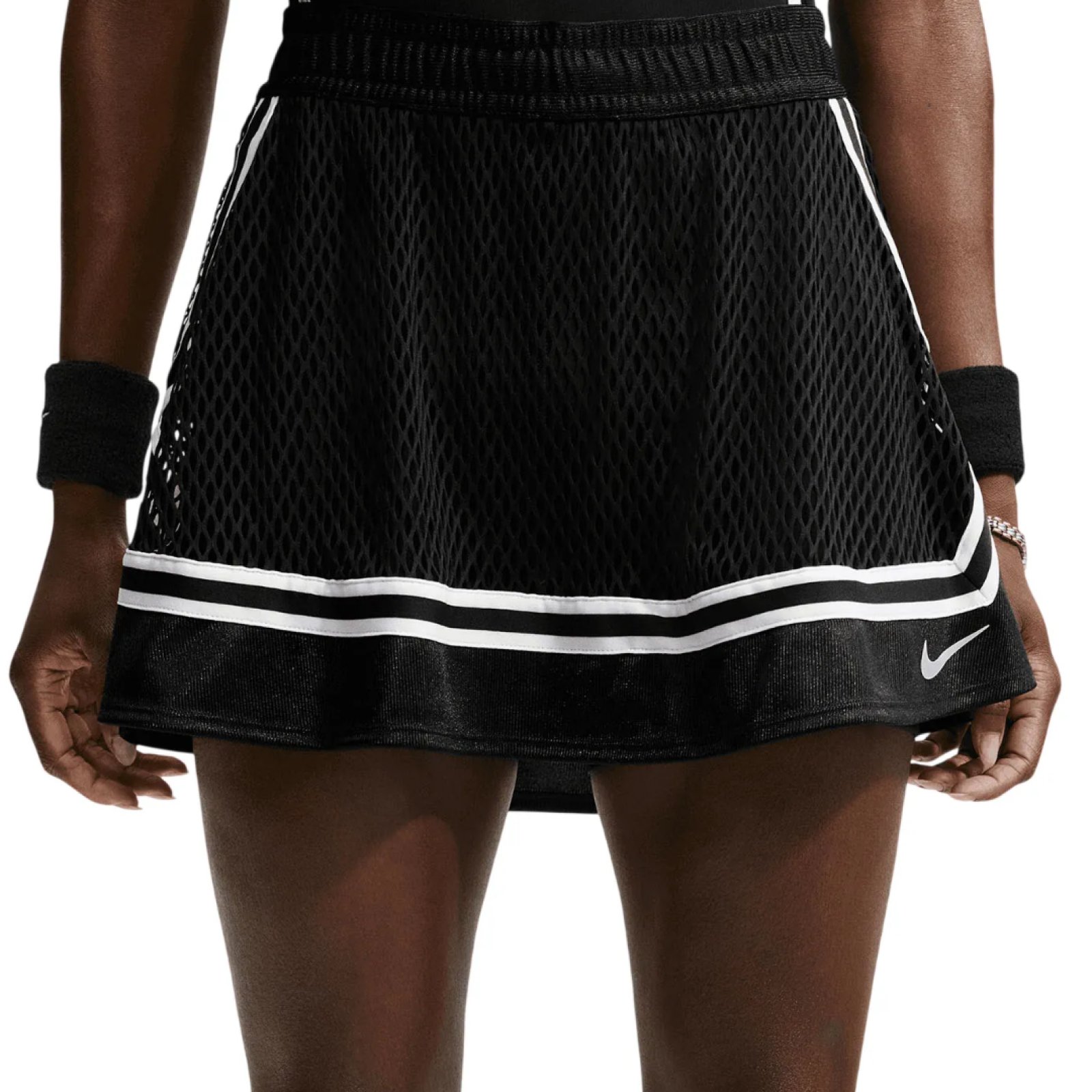 Юбка женская Nike Court Slam - Black/Black/White