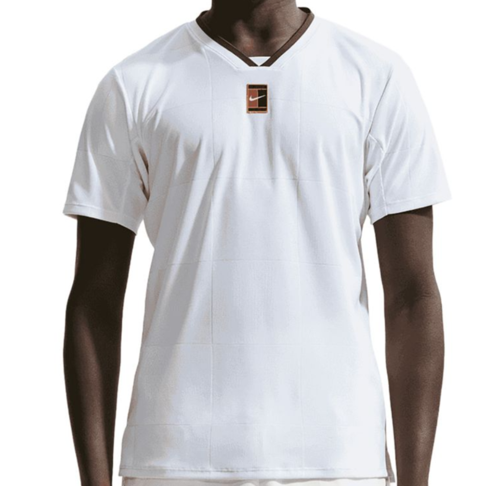Футболка мужская Nike Court Advantage Slam - White/Gorge Green