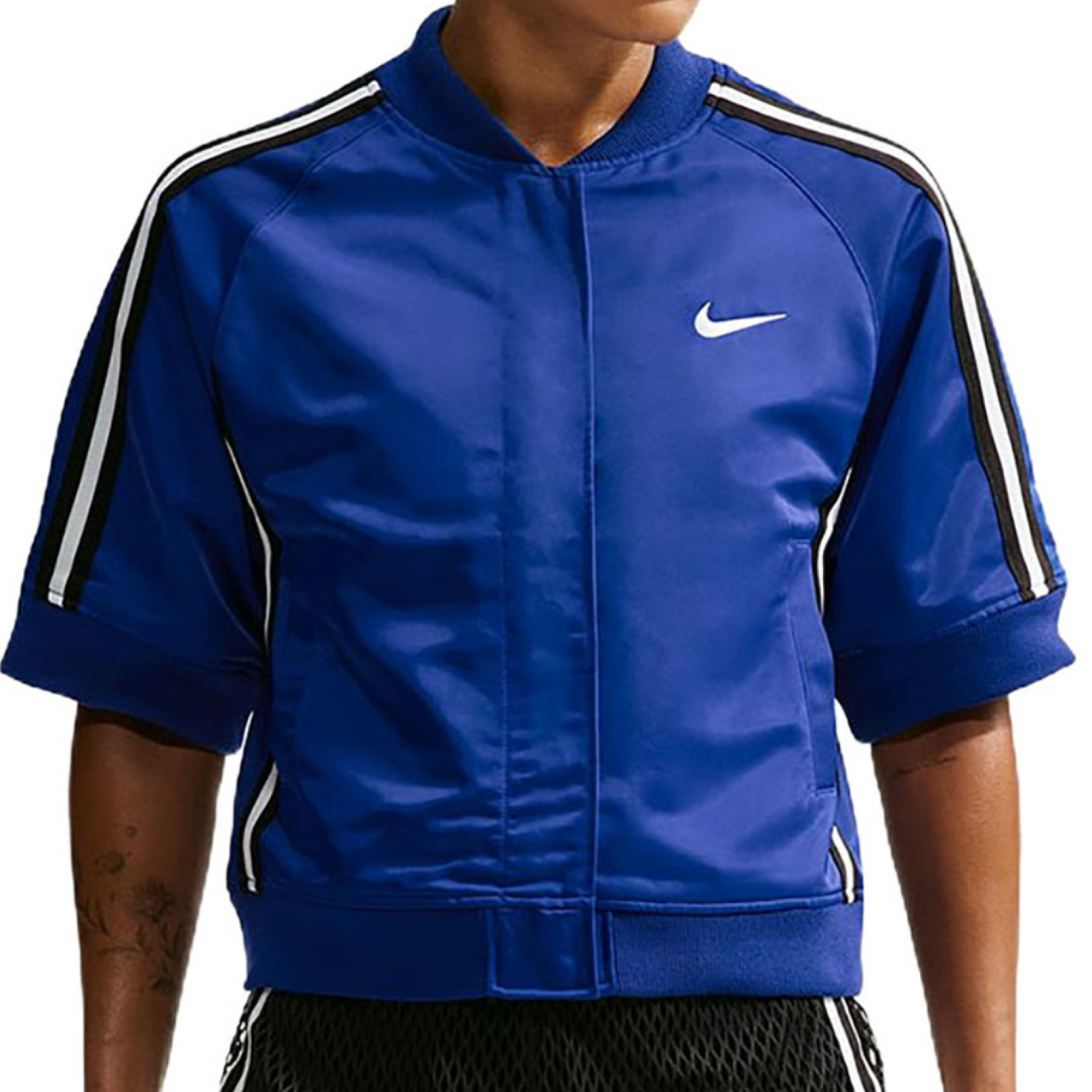 Ветровка женская Nike New York Court Slam - Old Royal/Black/White