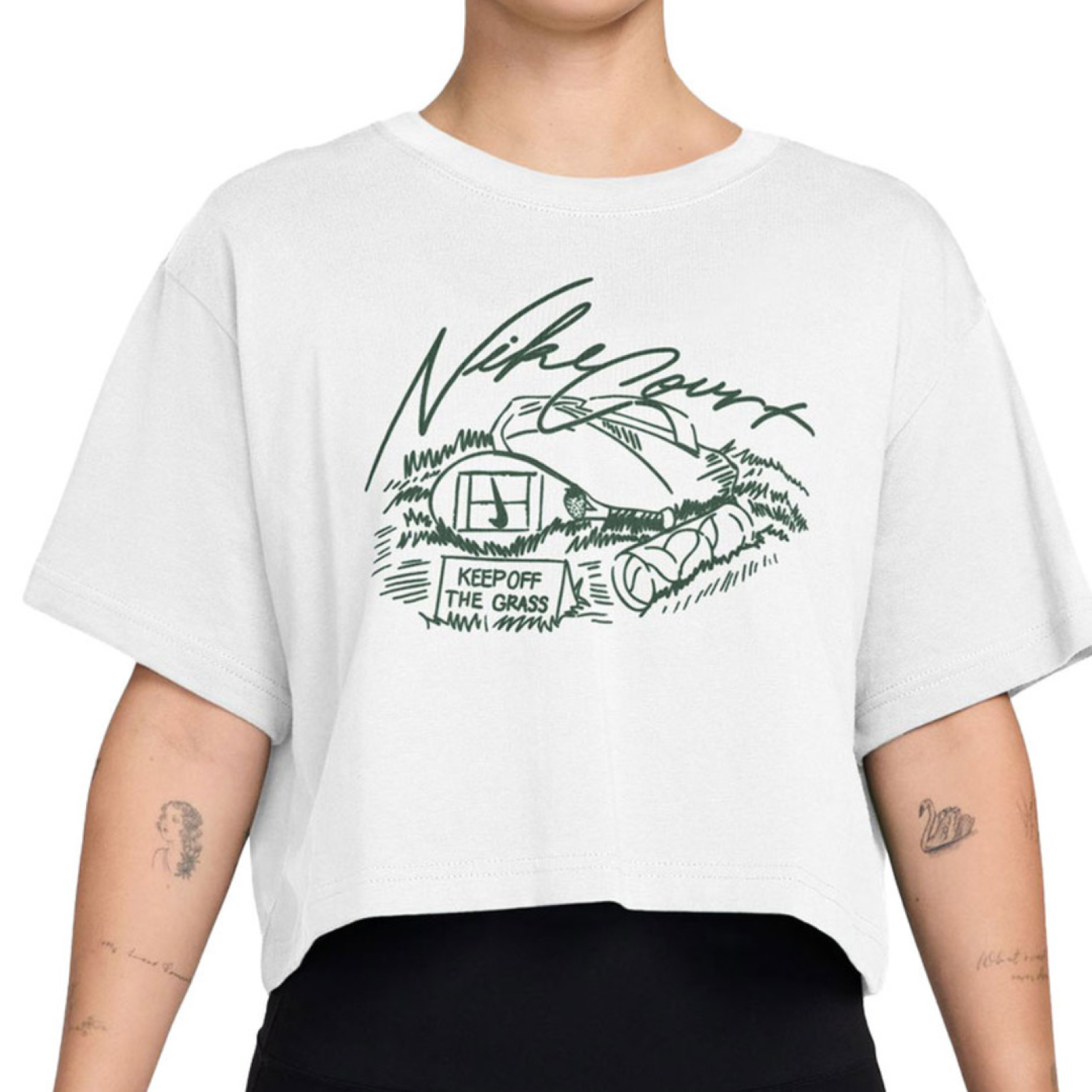 Футболка женская Nike Slam Women's Tennis T-Shirt - White