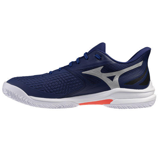 Кроссовки мужские Mizuno Wave Exceed Tour 7 CC - Blue/White/Orange 2