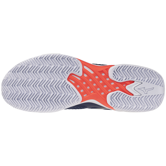 Кроссовки мужские Mizuno Wave Exceed Tour 7 CC - Blue/White/Orange 3
