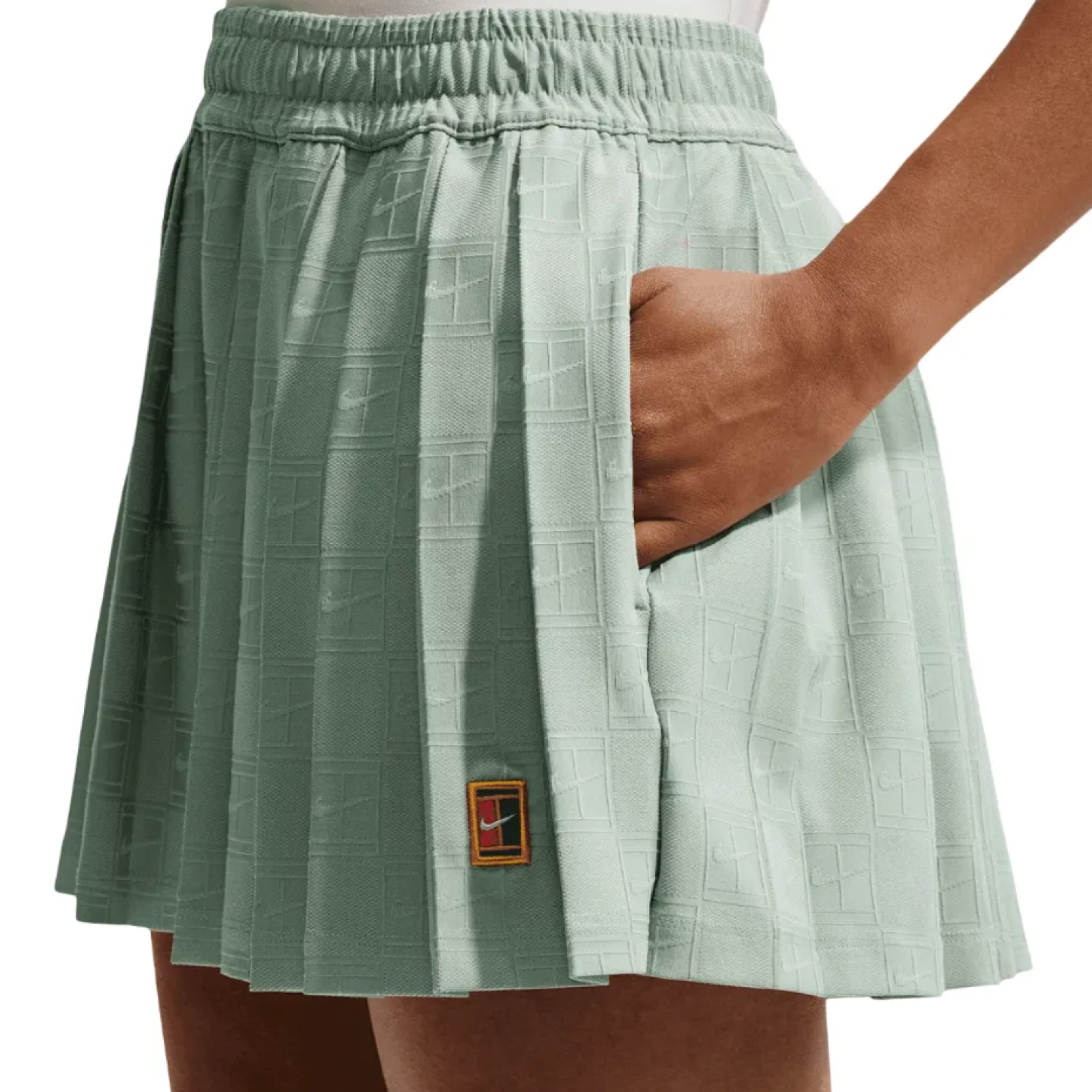 Шорты женские Nike Court Collection High Waist Short - Steam Green
