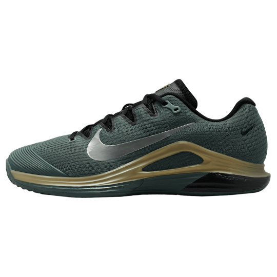 Кроссовки мужские Nike Zoom Vapor 12 Premium Clay - Camo Green/Metallic Gold/Black 1