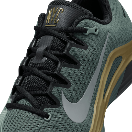 Кроссовки мужские Nike Zoom Vapor 12 Premium Clay - Camo Green/Metallic Gold/Black 3
